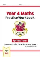 New CGP KS2 Maths Workbook - Year 4 Spring Term (extra practice for the White Rose scheme)