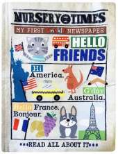HELLO FRIENDS: MY FIRST CRINKLY NEWSPAPER