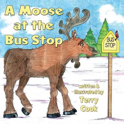A Moose at the Bus Stop
