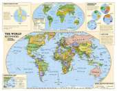 Kids Beginners World Education (Grades K-3) Flat: Wall Maps Education