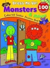 Monsters & Aliens Colouring, Sticker, Activity Book