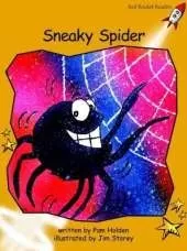 Red Rocket Readers: Fluency Level 4 Fiction Set A: Sneaky Spider (Reading Level 21/F&P Level J)