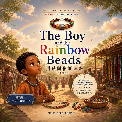 The Boy and the Rainbow Beads 男孩與彩虹珠珠: A Bilingual English and Traditional Chinese Picture Book About Dreams, Creativity, Friendship and Hope