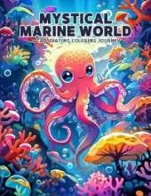 Mystical Marine World: A Captivating Coloring Journey: 50 Intricate Illustrations and Inspiring Quotes for Coloring Enthusiasts