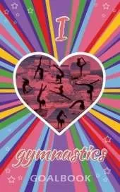 I Love Gymnastics Goalbook Journal (purple/stripes cover #4): WAG junior