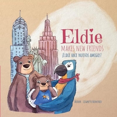 Eldie makes new friends! / Eldie hace nuevos amigos!