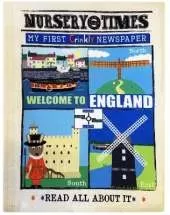 WELCOME TO ENGLAND: MY FIRST CRINKLY NEWSPAPER