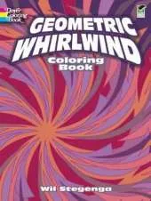 Geometric Whirlwind Coloring Book