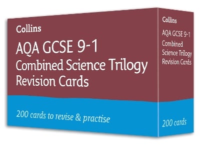 AQA GCSE 9-1 Combined Science Revision Cards (Biology, Chemistry & Physics): Ideal for the 2026 and 2027 Exams