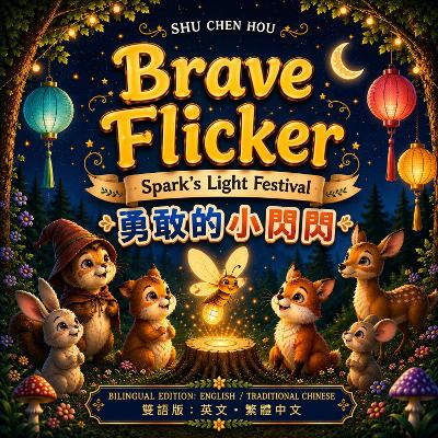 Brave Flicker 勇敢的小閃閃: A Bilingual English and Traditional Chinese Picture Book About Courage, Kindness, Hope and Friendship