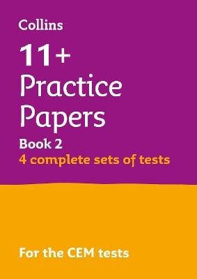 11+ Verbal Reasoning, Non-Verbal Reasoning, English & Maths Practice Papers Book 2 (Bumper Book with 4 sets of tests): For the 2026 Cem Tests