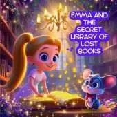 Emma and the Secret Library of Lost Books: Bedtime Story for Kids