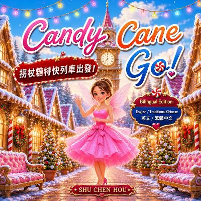 Candy Cane Go 拐杖糖列車出發: A Bilingual English and Traditional Chinese Christmas Picture Book About Imagination, Adventure, Kindness and Holiday Magic