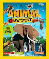 Animal Creativity Book: Cut-Outs, Games, Stencils, Stickers