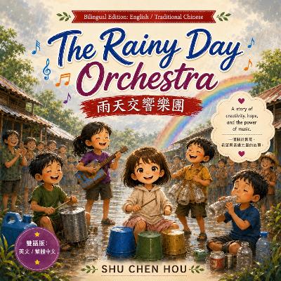 The Rainy Day Orchestra 雨天交響樂團: A Bilingual English and Traditional Chinese Picture Book About Hope, Music, Creativity and Community Resilience