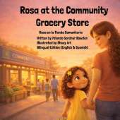 Rosa at the Community Grocery Store Rosa en la Tienda Comunitaria