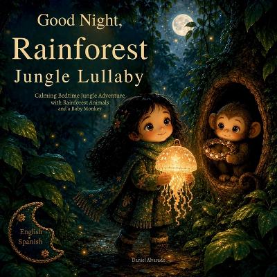 Good Night, Rainforest Jungle Lullaby: Calming Bedtime Jungle Adventure with Rainforest Animals and a Baby Monkey