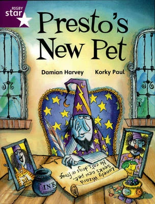 Rigby Star Independent Year 2/3P3 Purple Level: Presto's New Pet