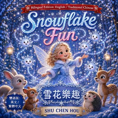 Snowflake Fun 雪花樂趣: A Bilingual English and Traditional Chinese Picture Book About Friendship, Kindness and Winter Magic