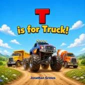 T is for Truck!: A Fun Truck ABC Book for Toddlers and Preschoolers Who Love Monster Trucks, Fire Trucks, Diggers, and Big Machines
