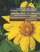 Focus Korean: Natural Korean Speaking Lab - Beginner Level Book 1: Building a Strong Foundation for Real-Life Korean Conversation