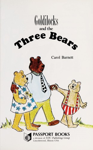 Goldilocks and the Three Bears