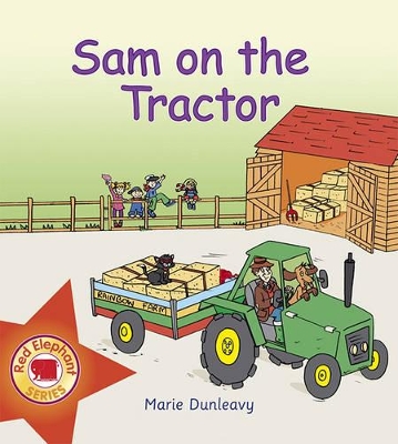 Sam on the Tractor