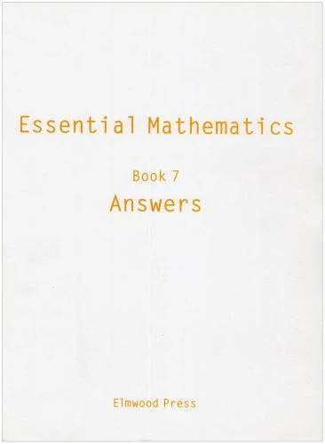 Essential Mathematics Book 7 Answers