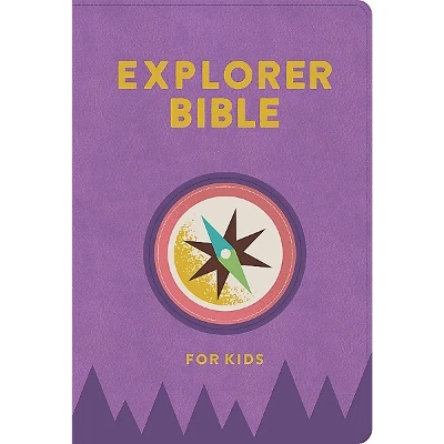 CSB Explorer Bible for Kids, Lavender Compass, Indexed