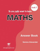 So You Really Want to Learn Maths