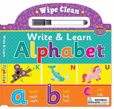 Wipe Clean  Alphabet book