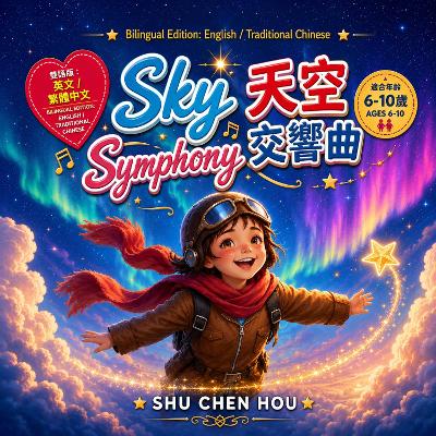 Sky Symphony 天空交響曲: English & Traditional Chinese Bilingual Picture Book: A Magical Adventure of Courage, Friendship, Teamwork, Hope, and Dreams