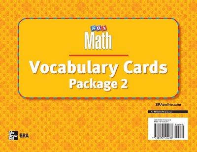 Number Worlds, Vocabulary Card Package II