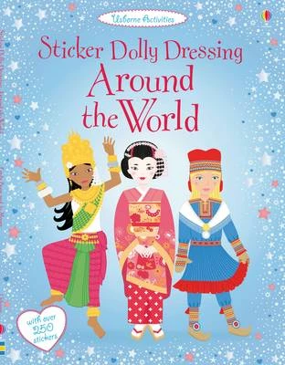 Sticker Dolly Dressing Around the World