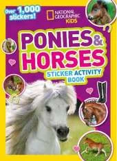 Ponies and Horses Sticker Activity Book: Over 1,000 Stickers!