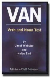 Van-verb and Noun Test