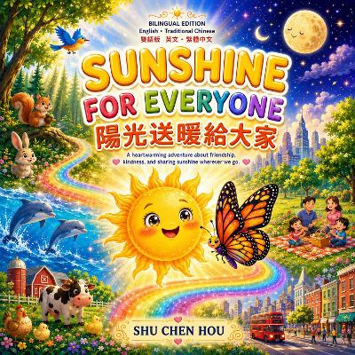 Sunshine for Everyone 陽光送暖給大家: English & Traditional Chinese Bilingual Picture Book: A Heartwarming Adventure About Friendship, Kindness, Hope, and Sharing Happiness
