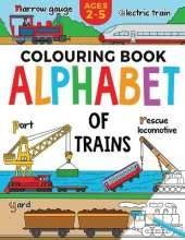 Train Colouring Book for Children: Alphabet of Trains: Ages 2-5