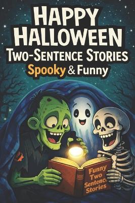 Happy Halloween - Spooky & Funny Two-Sentence Stories for Kids: Not-So-Scary, Silly & Short Halloween Stories Book for Children Ages 6-10