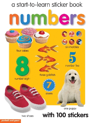 Start-To-Learn Sticker Book: Number
