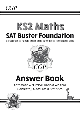 KS2 Maths SAT Buster Foundation: Answer Book (for the 2027 tests)