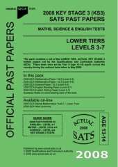 2008 Key Stage 3 (KS3) QCA SATs Past Papers - Maths, Science and English Tests - Lower Tiers