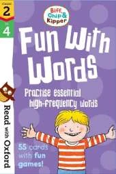 Read with Oxford: Stages 2-4: Biff, Chip and Kipper: Fun With Words Flashcards