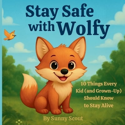 Stay Safe with Wolfy: 10 Things Every Kid (and Grown-Up) Should Know to Stay Alive