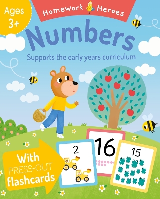 Homework Heroes: Numbers: With Press-Out Flashcards