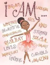 I Am: Positive Affirmations for Kids Coloring Book for Young Black Girls African American Children Self-Esteem and Confidence Coloring Book for Girls Diversity Books for Kids