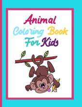 Animal coloring book for kids