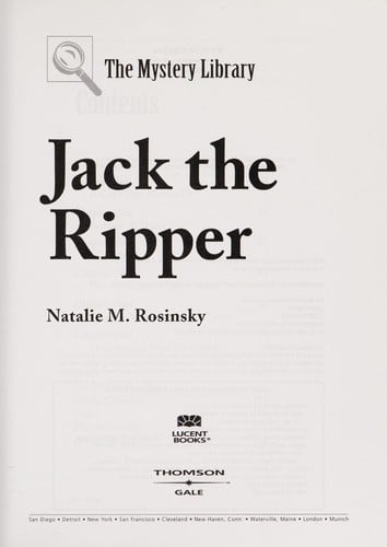 Jack the Ripper