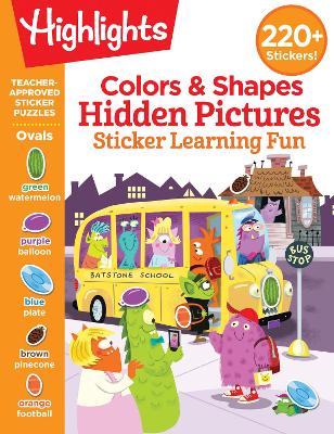 Colors & Shapes: Hidden Pictures - Sticker Learning Fun