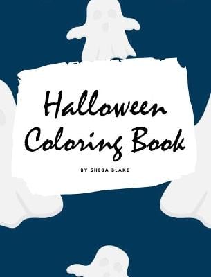 Halloween Coloring Book for Kids - Volume 1 (Large Hardcover Coloring Book for Children)